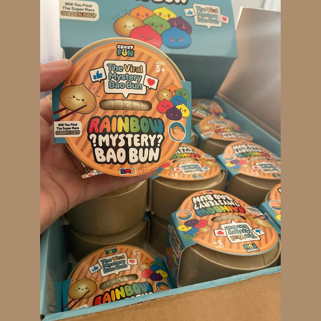 RMS® Crazy Fun™ Mystery Bao Bun – Rare Rainbow Chase