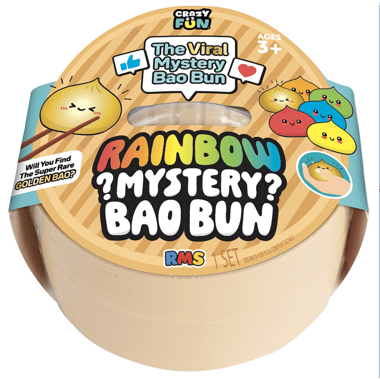 RMS® Crazy Fun™ Mystery Bao Bun – Rare Rainbow Chase