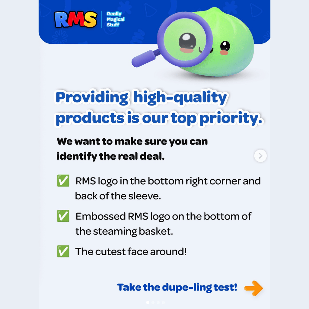 RMS® Crazy Fun™ Mystery Bao Bun – Rare Rainbow Chase