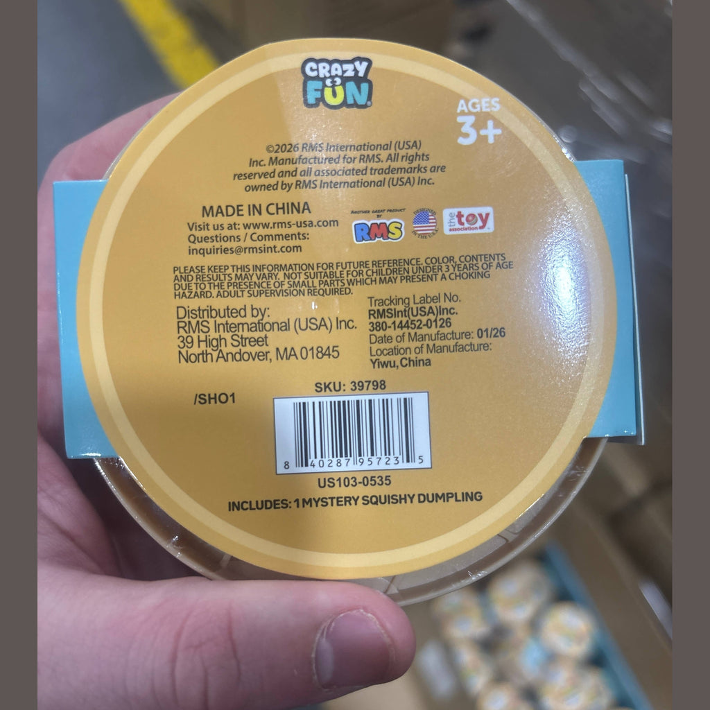 RMS® Crazy Fun™ Mystery Bao Bun – Rare Rainbow Chase