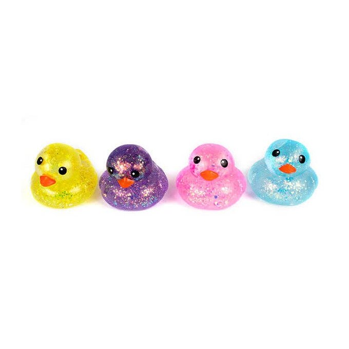 Sugah-Mals Glitter Ducks Sugar Stress Ball Squishies® Fidget Toy