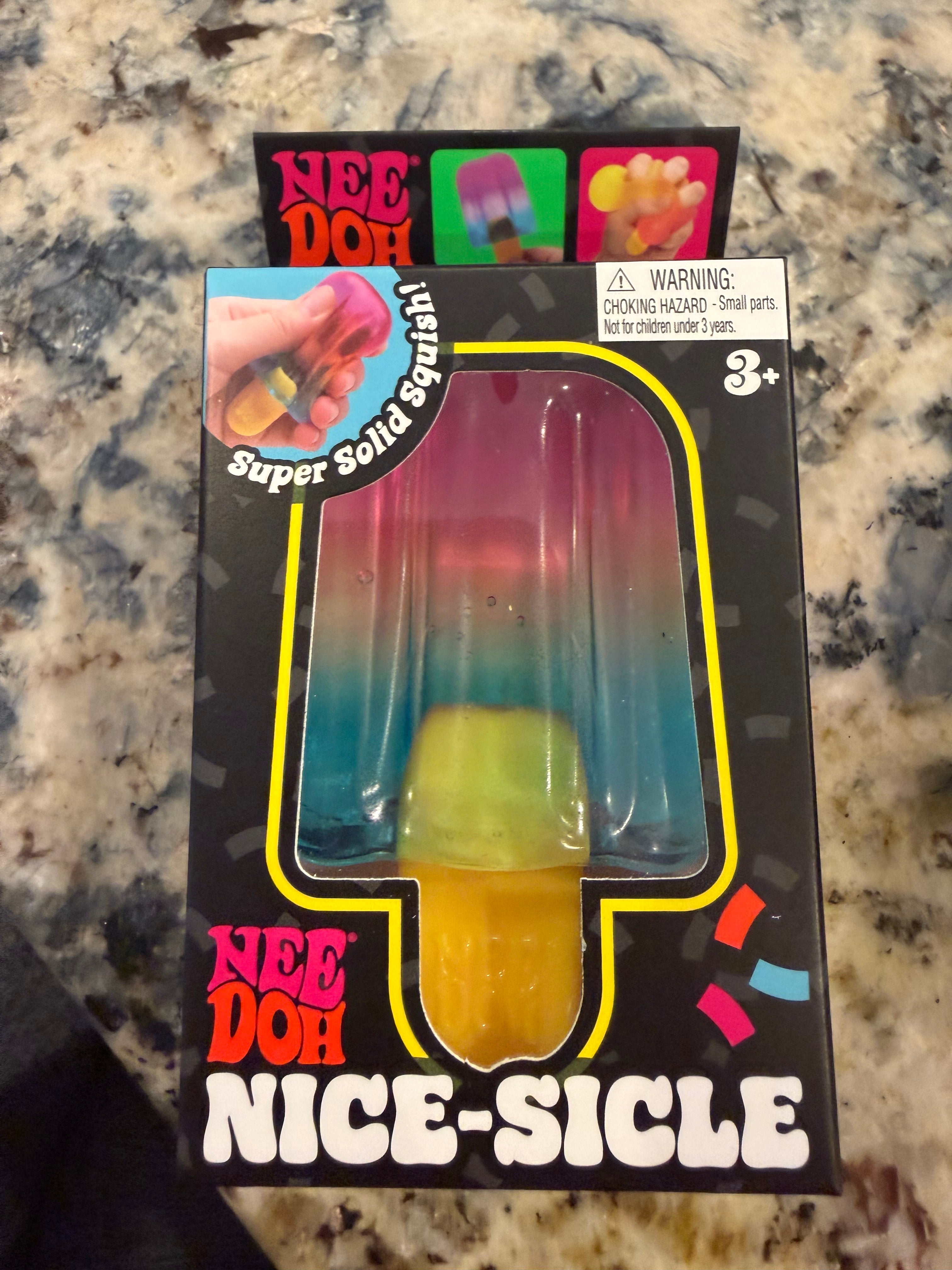 NeeDoh Nice-Sicle Authentic Multi Color
