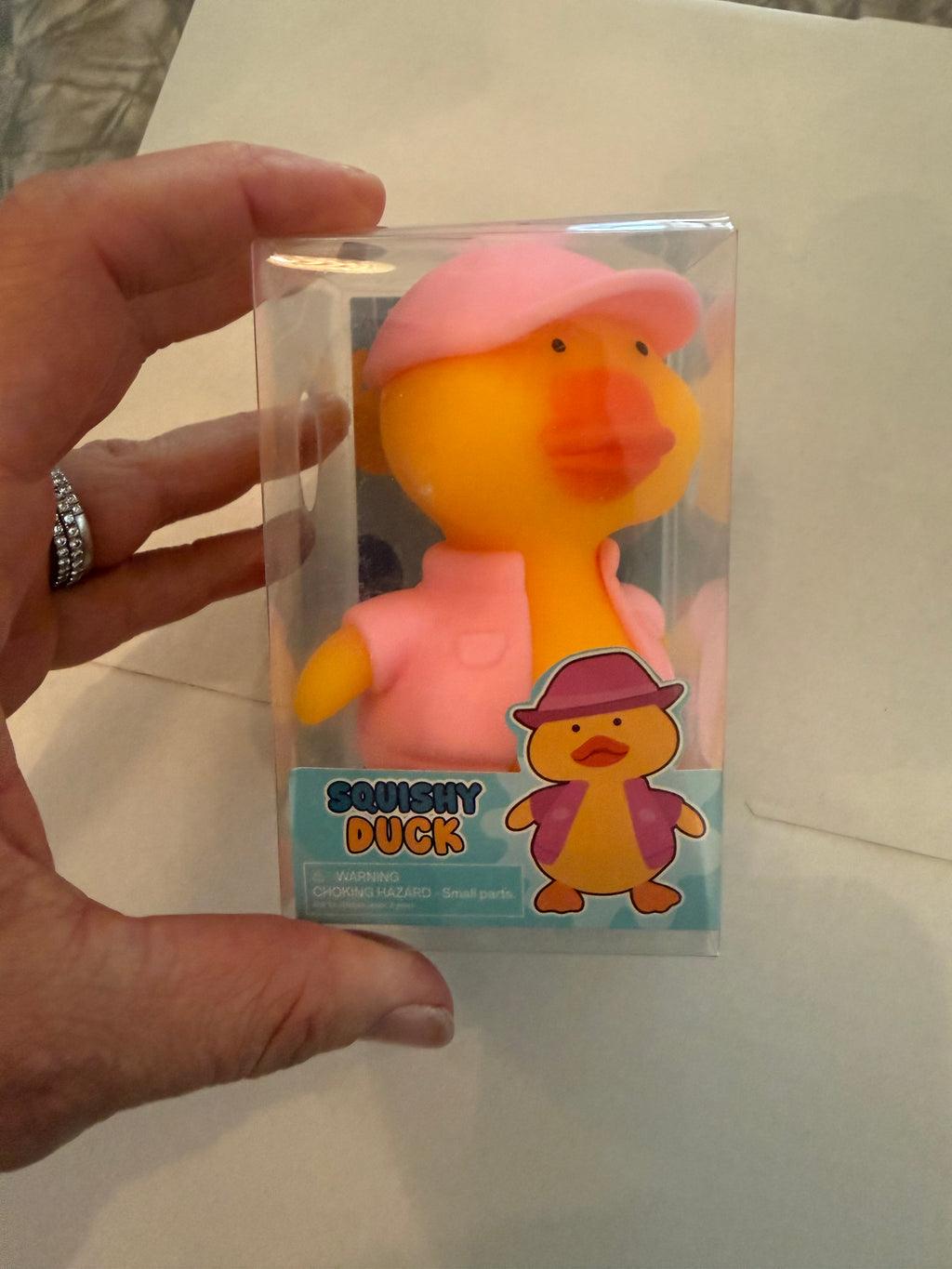 Keycraft Global Tear-Resistant Foam Duck Squeeze Ball Stress Reliever Toy