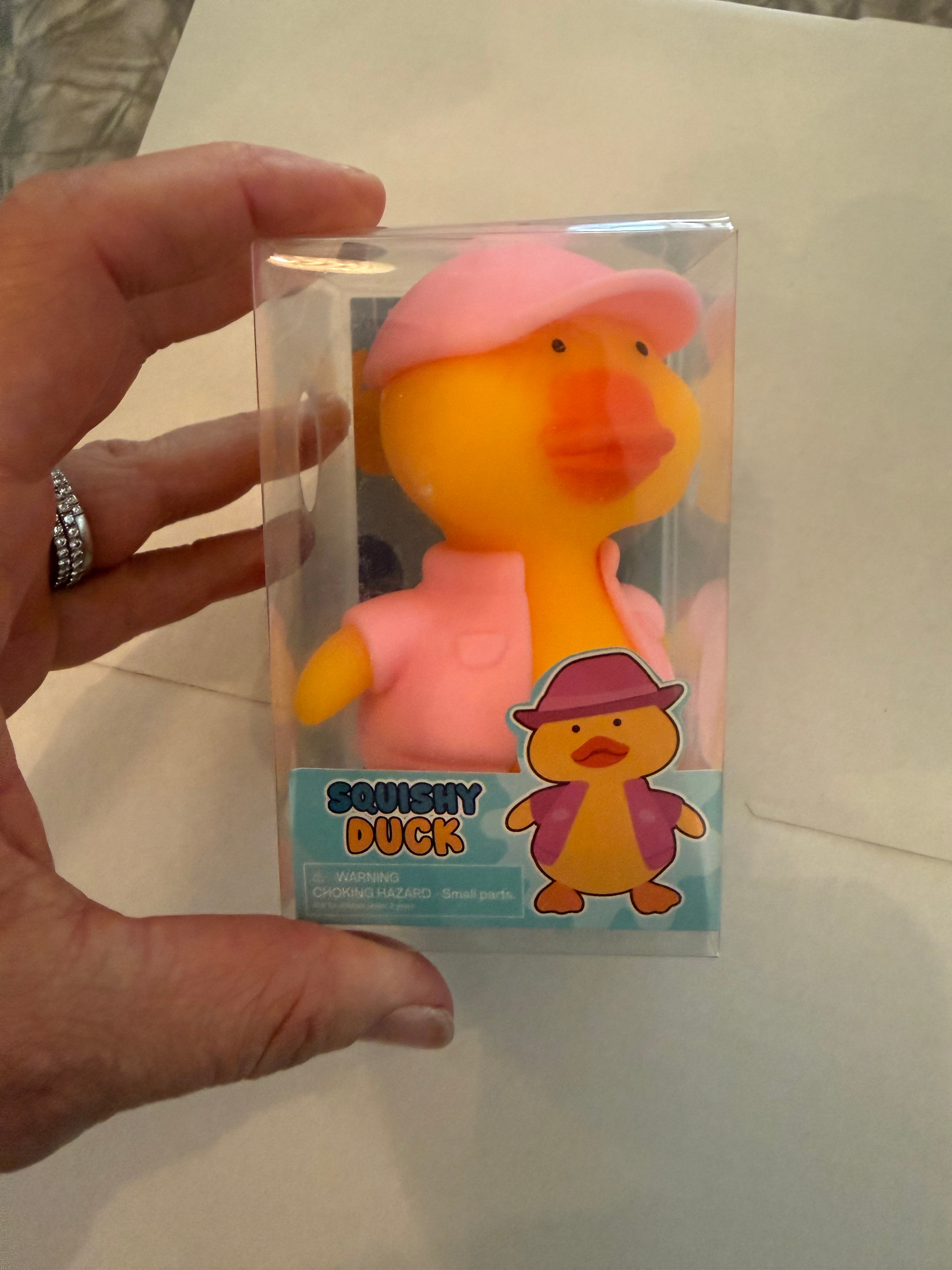 Keycraft Global Tear-Resistant Foam Duck Squeeze Ball Stress Reliever Toy