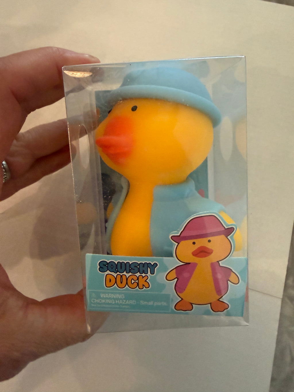 Keycraft Global Tear-Resistant Foam Duck Squeeze Ball Stress Reliever Toy
