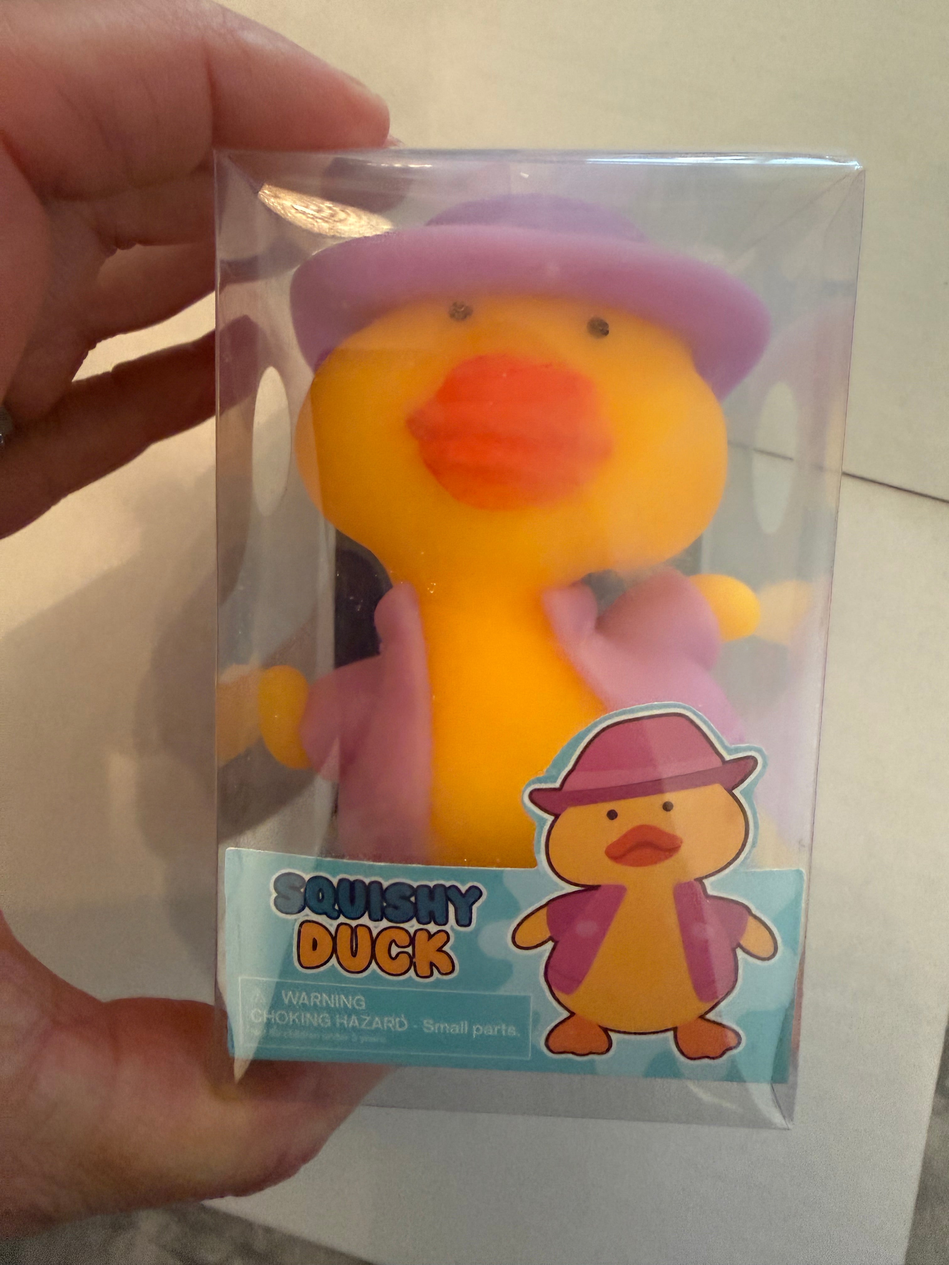 Keycraft Global Tear-Resistant Foam Duck Squeeze Ball Stress Reliever Toy
