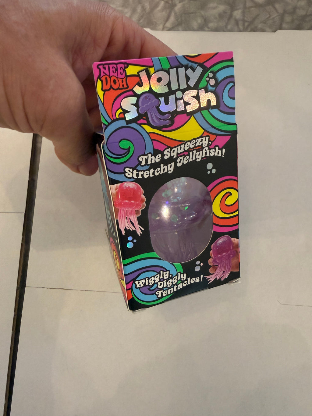 Needoh Jelly Squish Purple