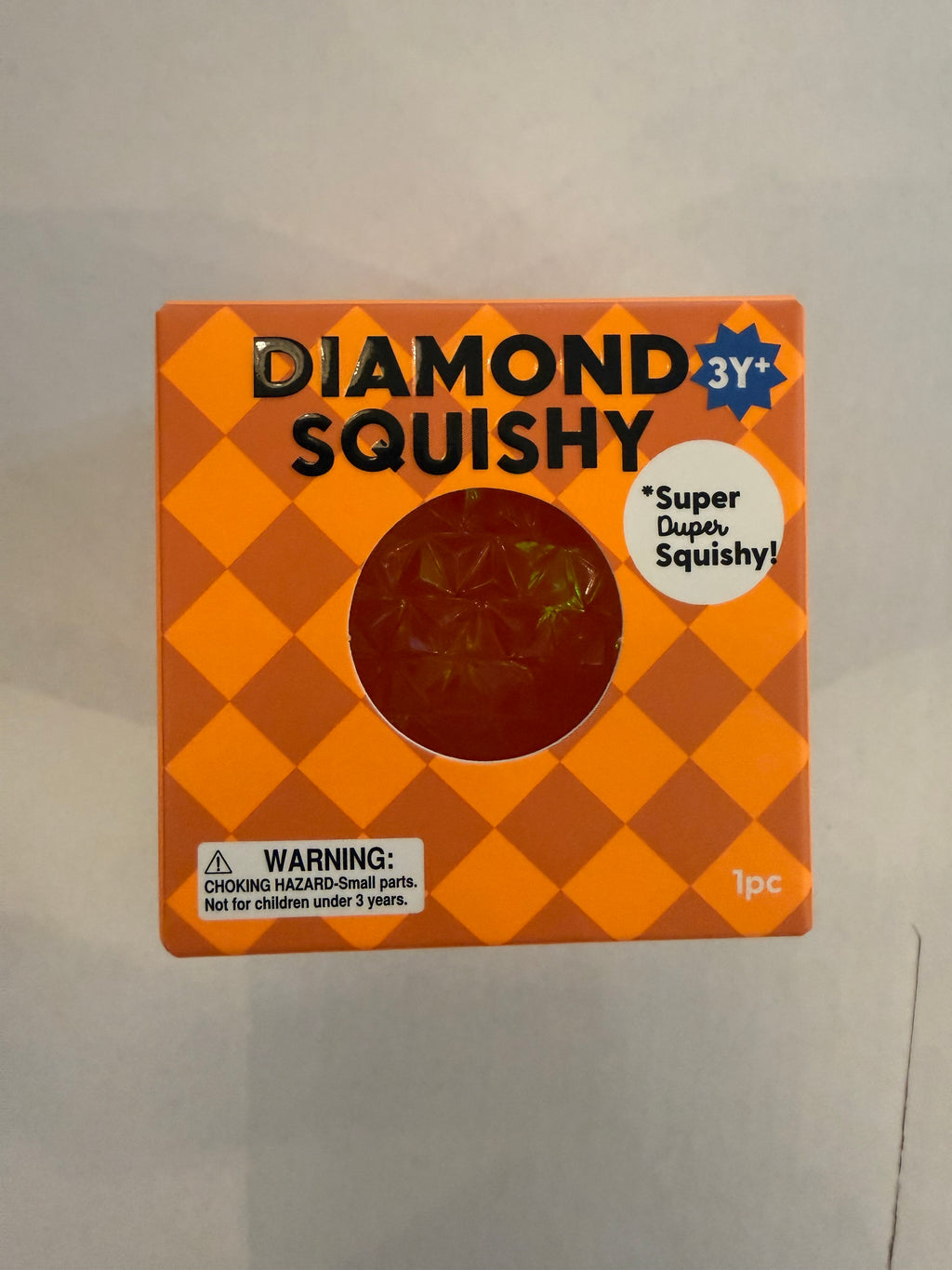 J’Adore Super Duper Diamond Squishy Brand New In Box -Orange
