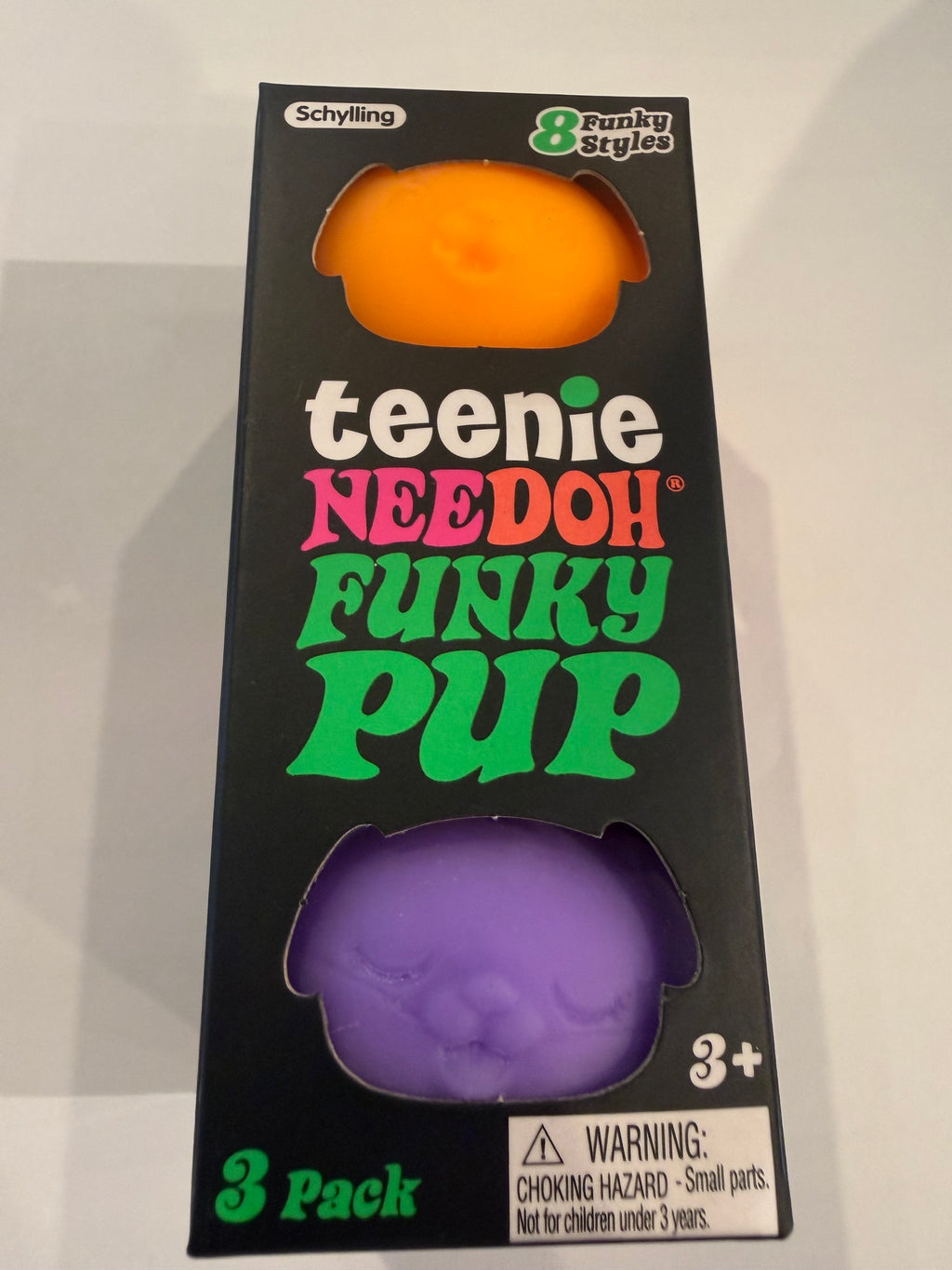 NeeDoh Teenie Funky Pups Squishy Fidget Toy Set of 3