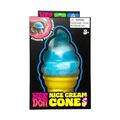 NeeDoh Nice Cream Ice Cream Cone Squishy Fidget Toy- Blue