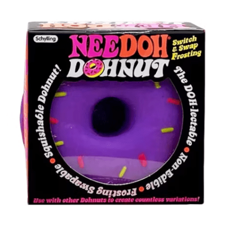 NeeDoh Dohnuts Squishy Fidget Toy (1 per order)