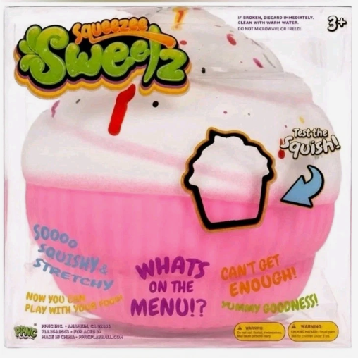 PPNC Squeezy Sweetz Scented Green Squishy Cupcake