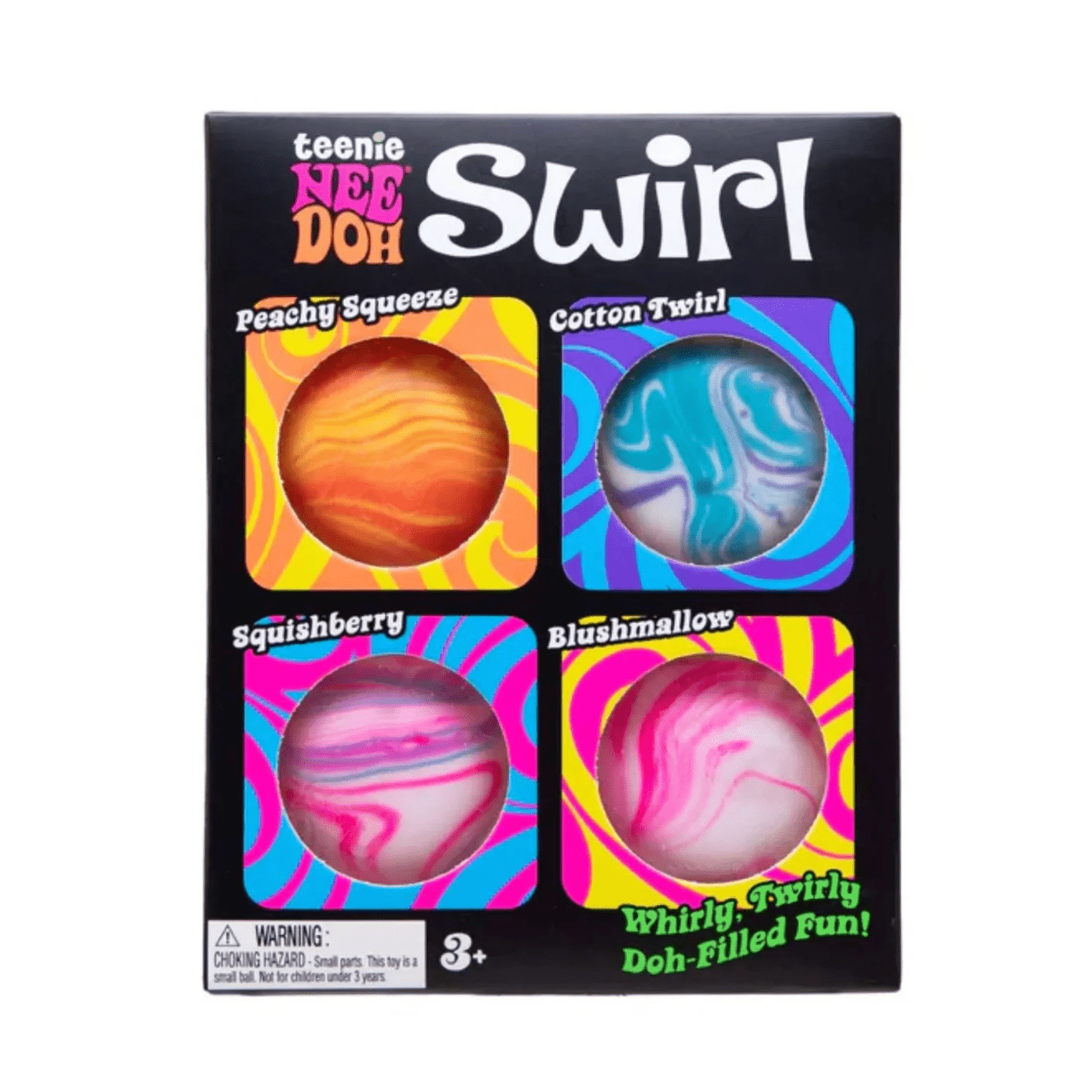 Schylling NeeDoh Teenie Swirl Multipack