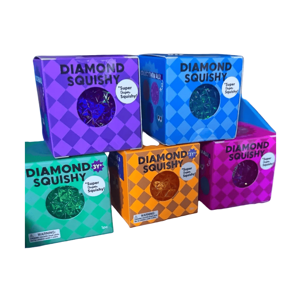 J’Adore Super Duper Diamond Squishy Brand New In Box -1 Random Color Per Order!