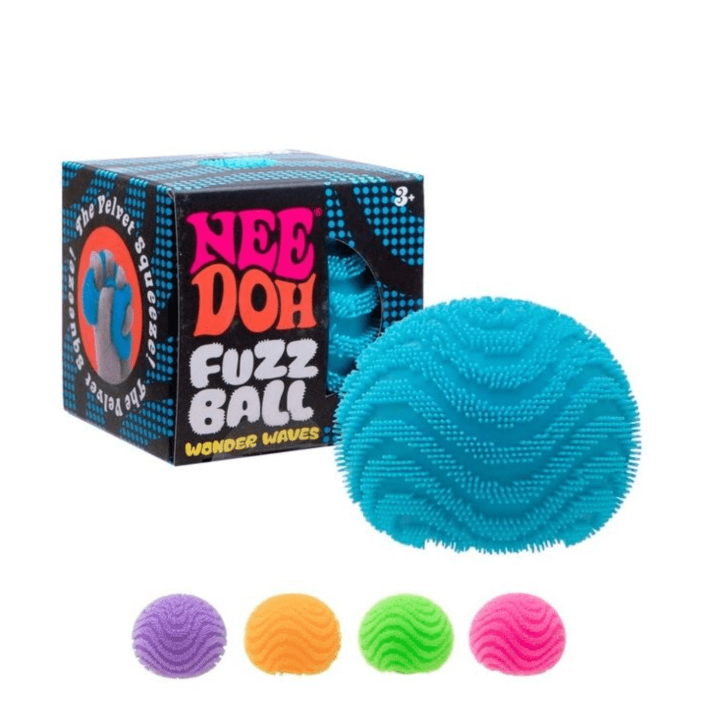 NeeDoh Fuzz Ball Squishy Fidget Toy