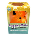 Sugah-Mals Glitter Cows Sugar Stress Ball Squishies® Fidget Toy (1pc) Color Ships Assorted